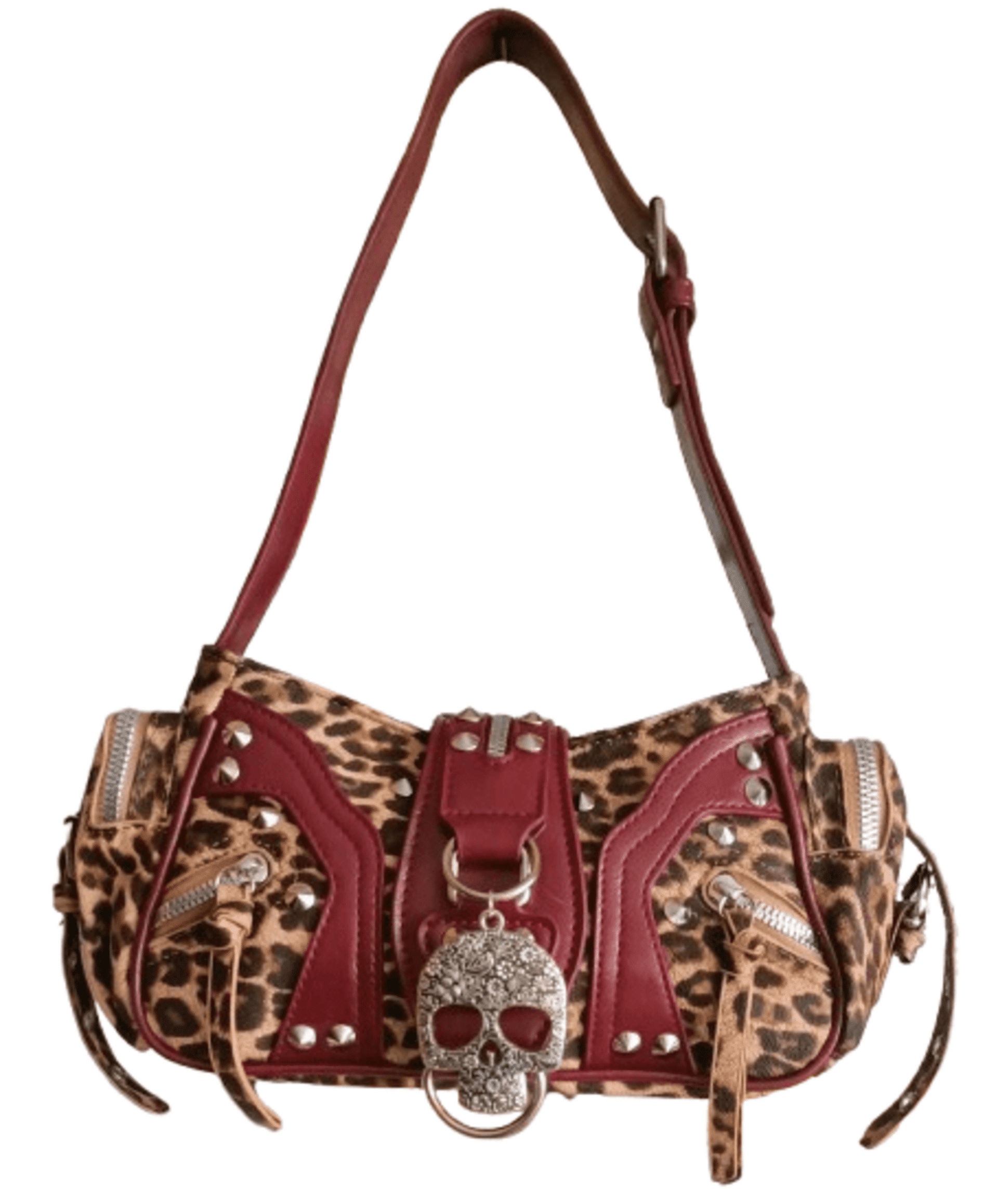 Dark leopard skull - 7