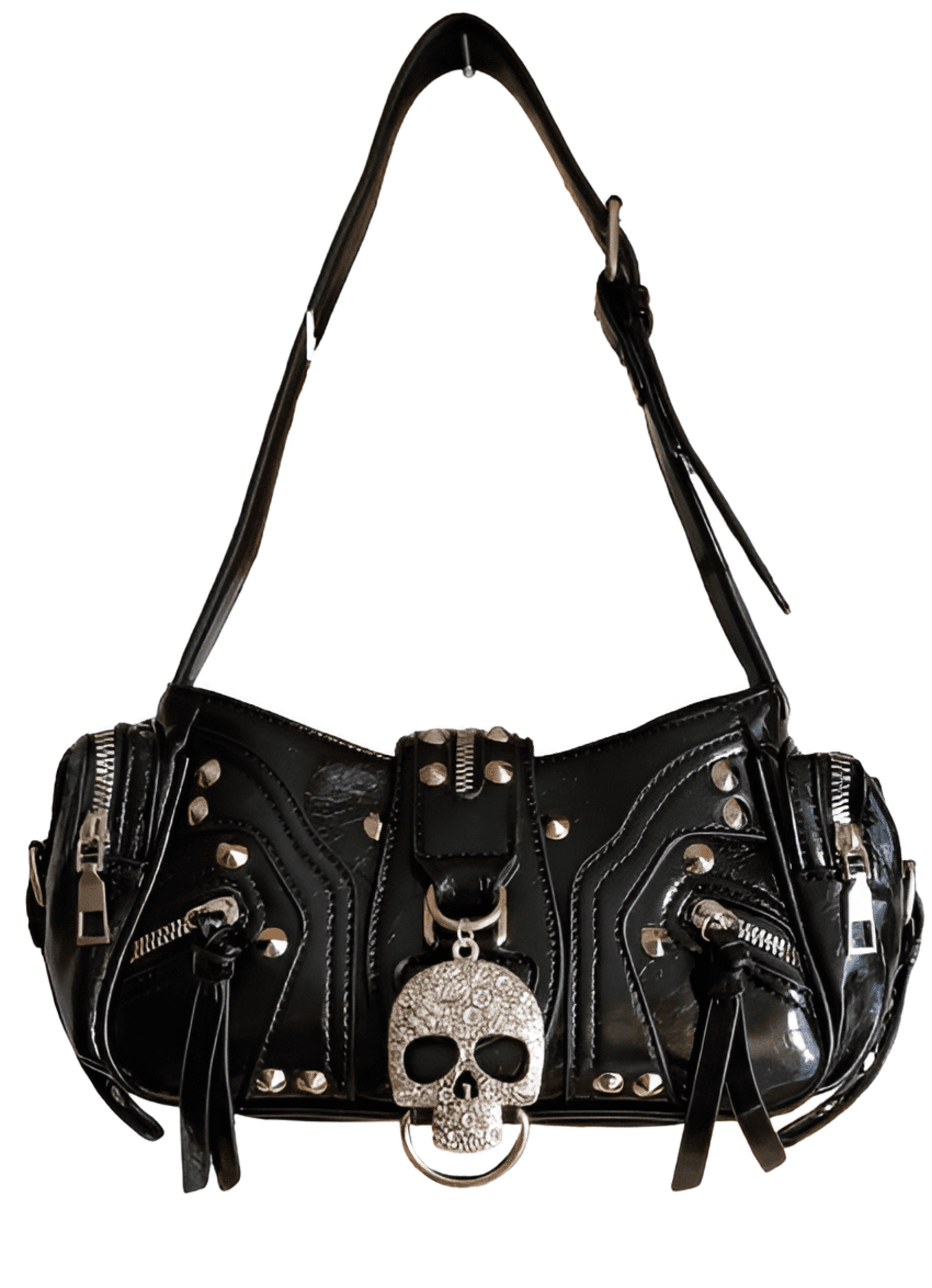 Dark leopard skull - 11