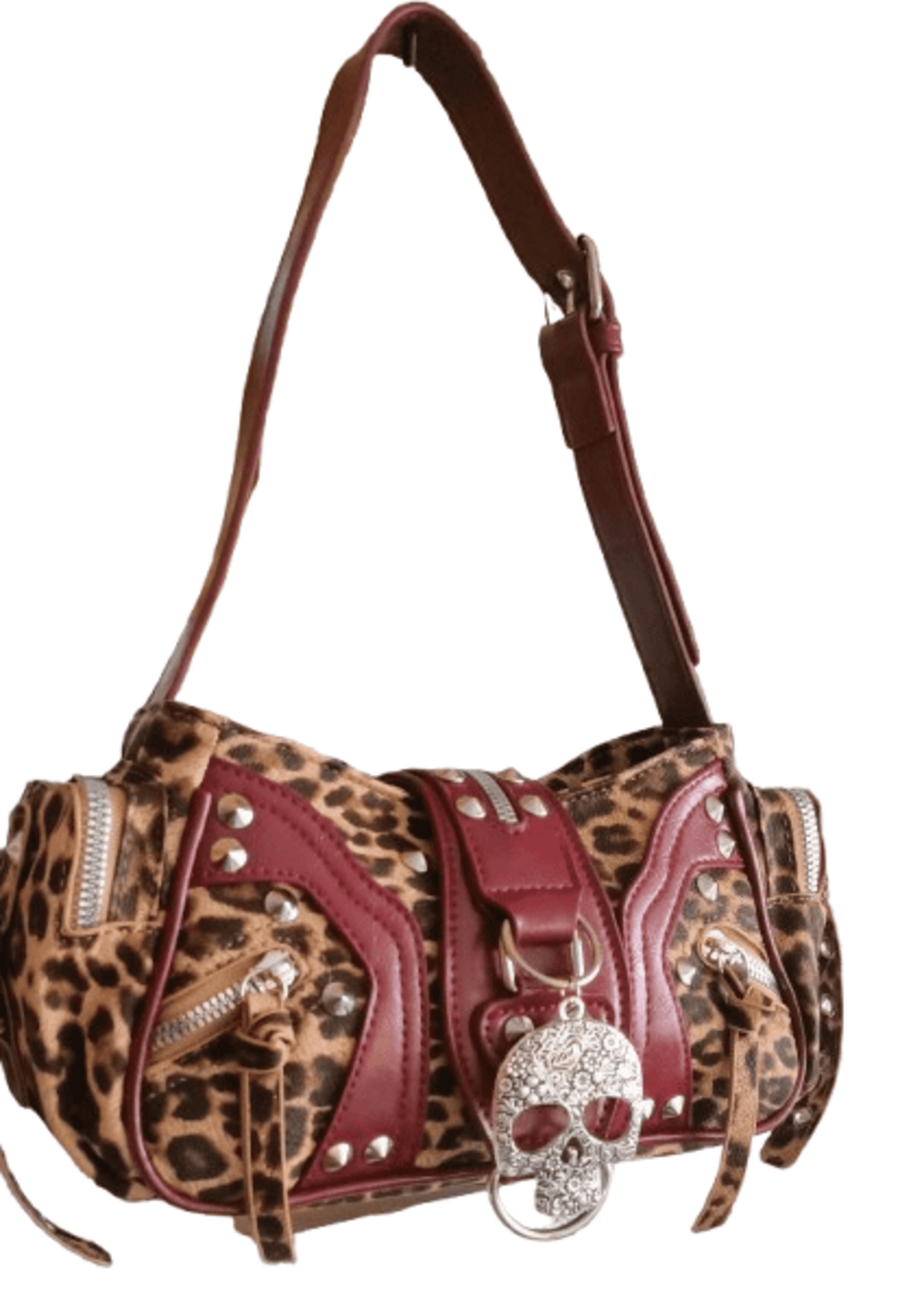 Dark leopard skull - 4